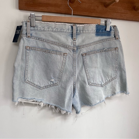 Abercrombie & Fitch Denim Shorts Size 29 UK 12 Blue Denim Festival New RRP £58 - Picture 12 of 12